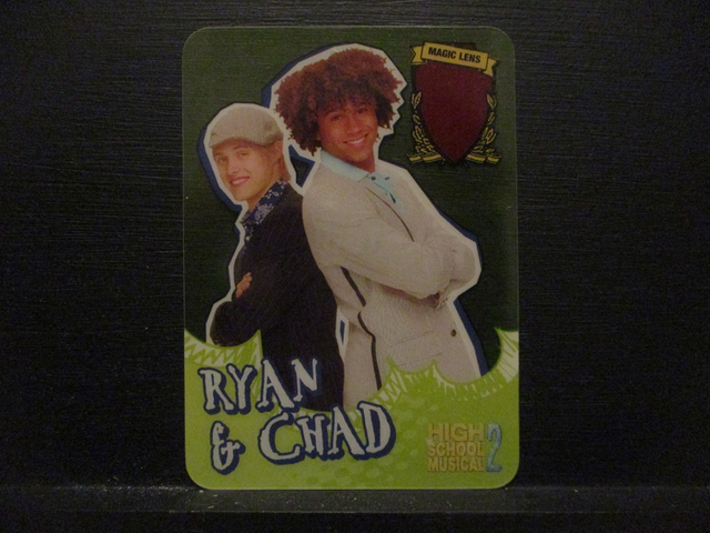 Ryan &amp; Chad - High School Musical 2 Special Screen Original Trading Card #SC10