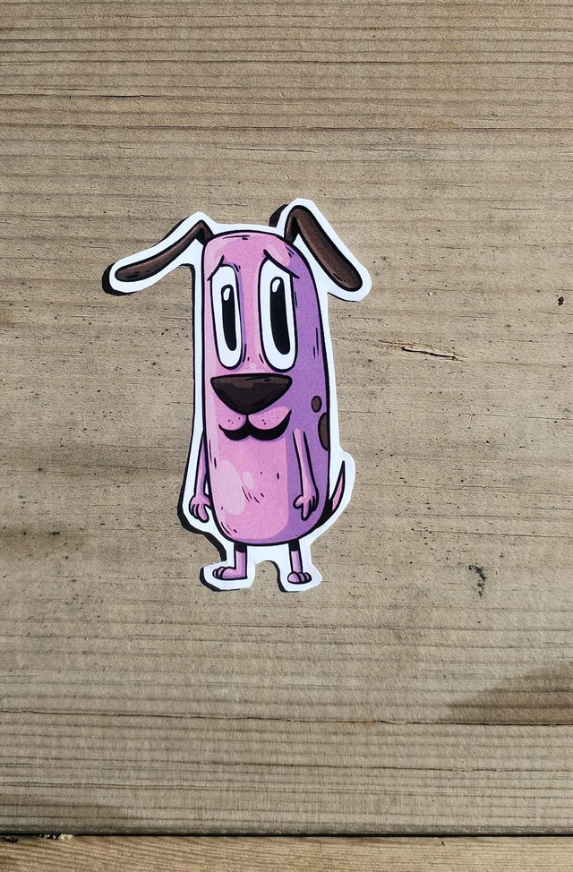 Pegatina "El Perro Agallas"