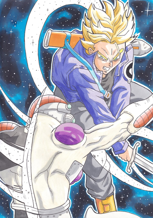 Print DBZ - Trunks 