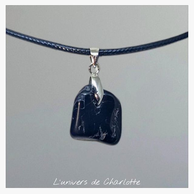 Pendentif "Tourmaline Schorl" TS-008