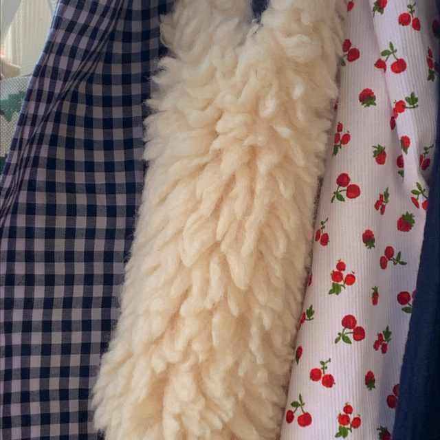 Gilet faux mouton 