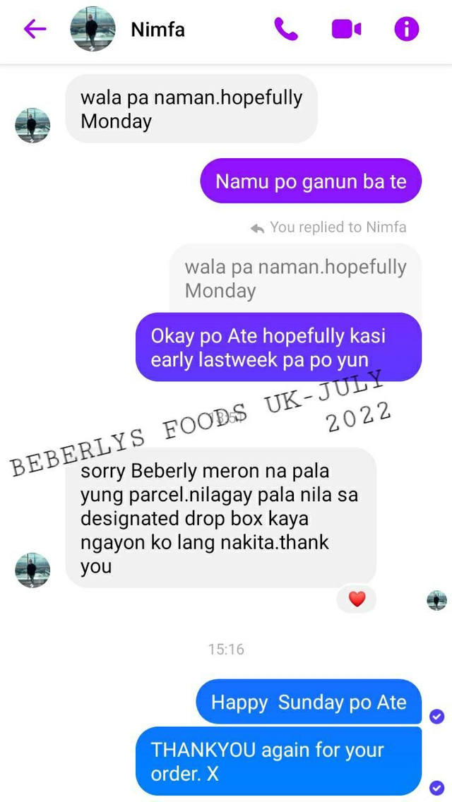 From Customer: Ate Nimfa-Jersey( July 2022)
