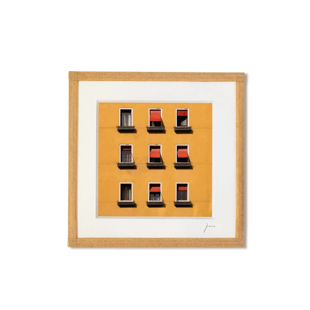 Façade #3 - tirage photo encadré