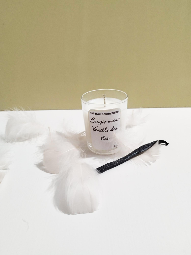 Bougie mini vanille des îles 