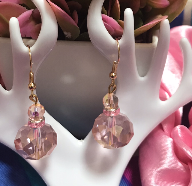 Pink Dangling Earrings- PDE52