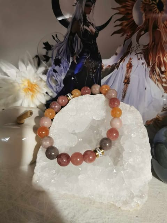  Bracelet Pierre de Soleil Collection Vibrations Naturelles