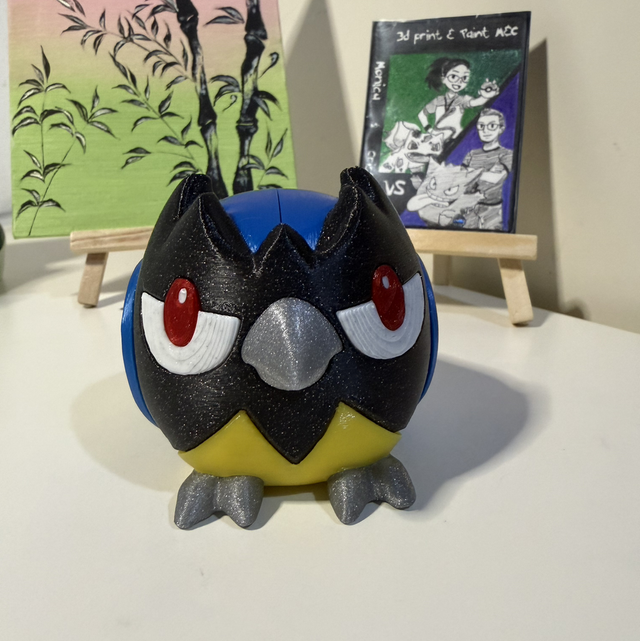 Fanart pla effetto multicolor o glitter