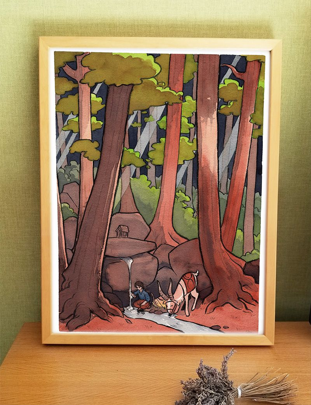 Poster | Ashitaka & la Forêt de Mononoke