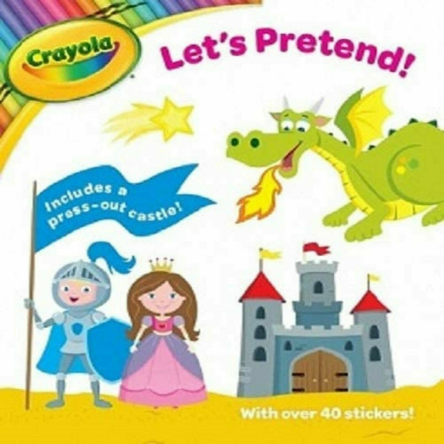 Crayola 'Lets Pretend' Activity Book 