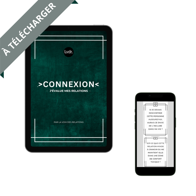 Jeu connexion édition - J’évalue mes relations