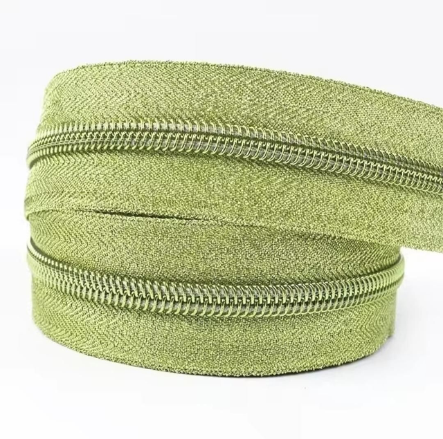 maille métallisé verte 