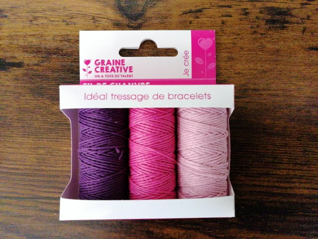 3 fil de chanvre amour 