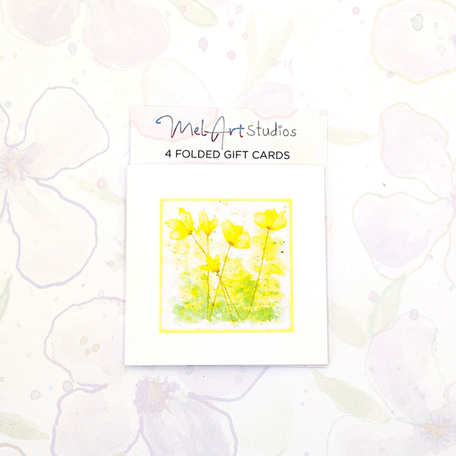 Folded Gift Cards - Pack of 4