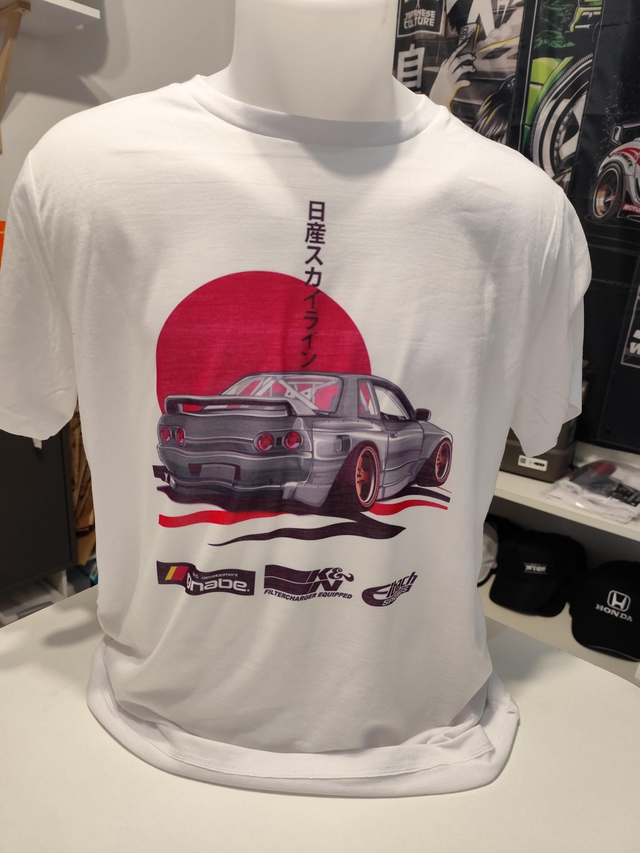 T-shirt nissan GTR artwork eibach