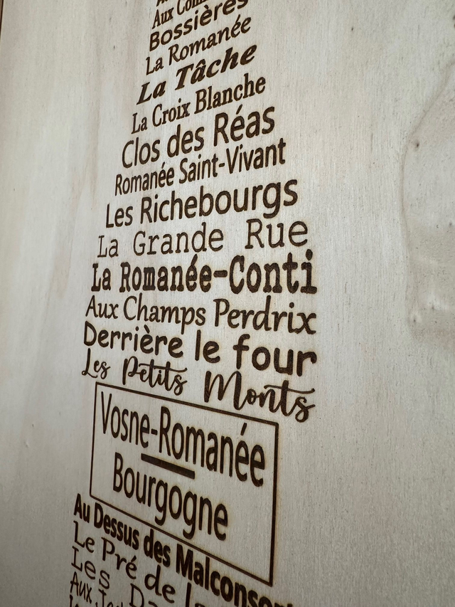 Tableau Climats de Bourgogne