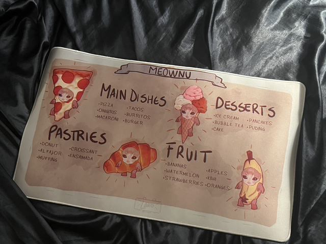 Alfombrilla/tapete Meownú gatos