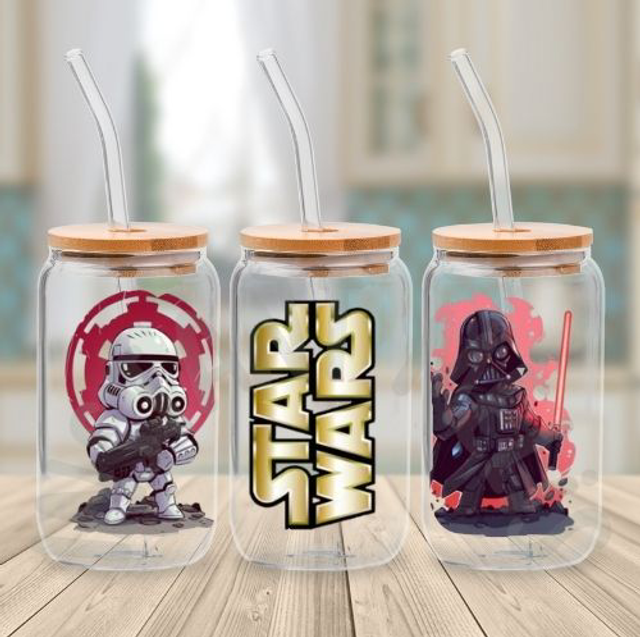 Canette en verre - Starwars 