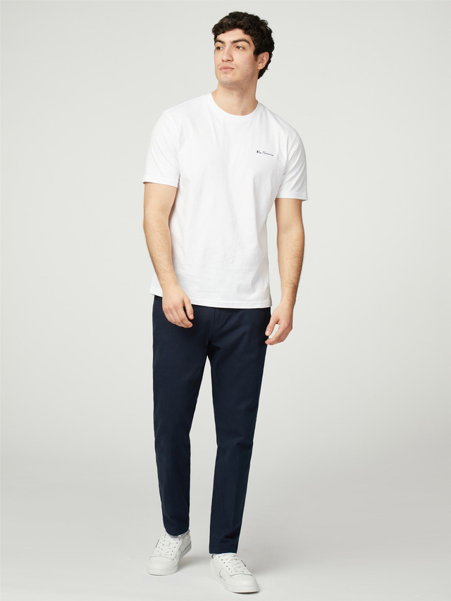 Ben Sherman 1012849 Signature Tee - White 