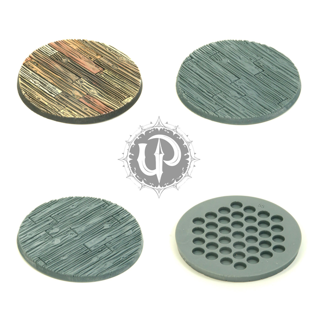 55mm Hardwood themed base