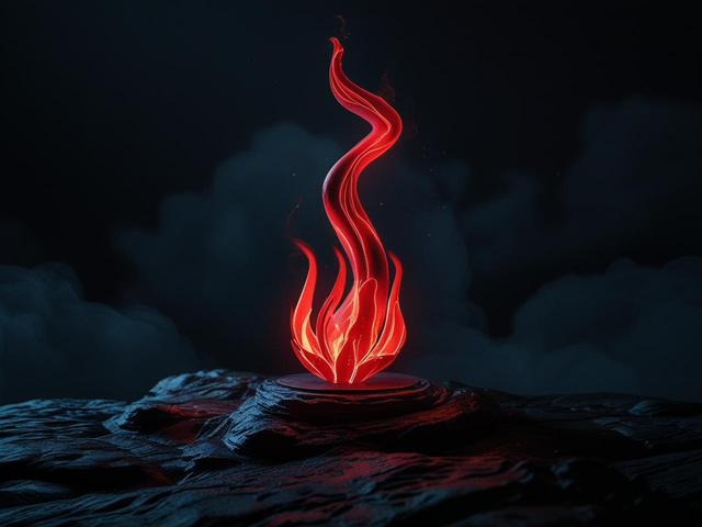 Crimson Flame Pulse - SAME DAY DELIVERY 