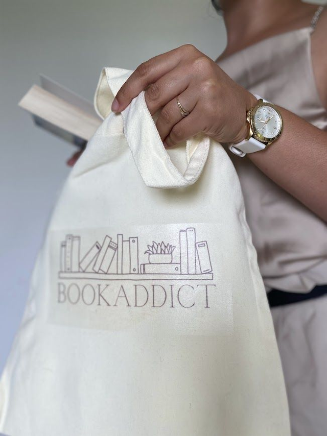Tote Bag BookAddict 