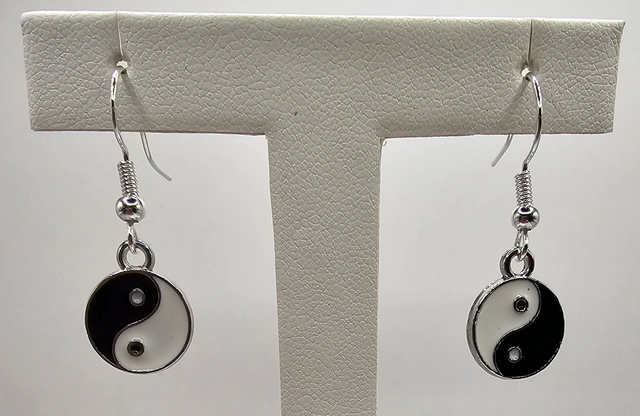 Yin Yang Earrings.