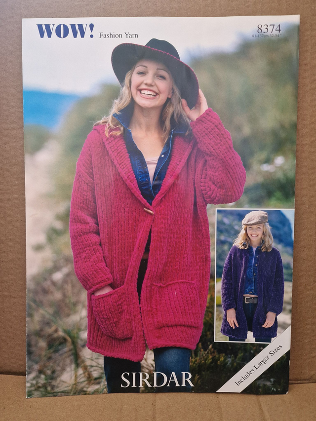 Sirdar Knitting Pattern 8374