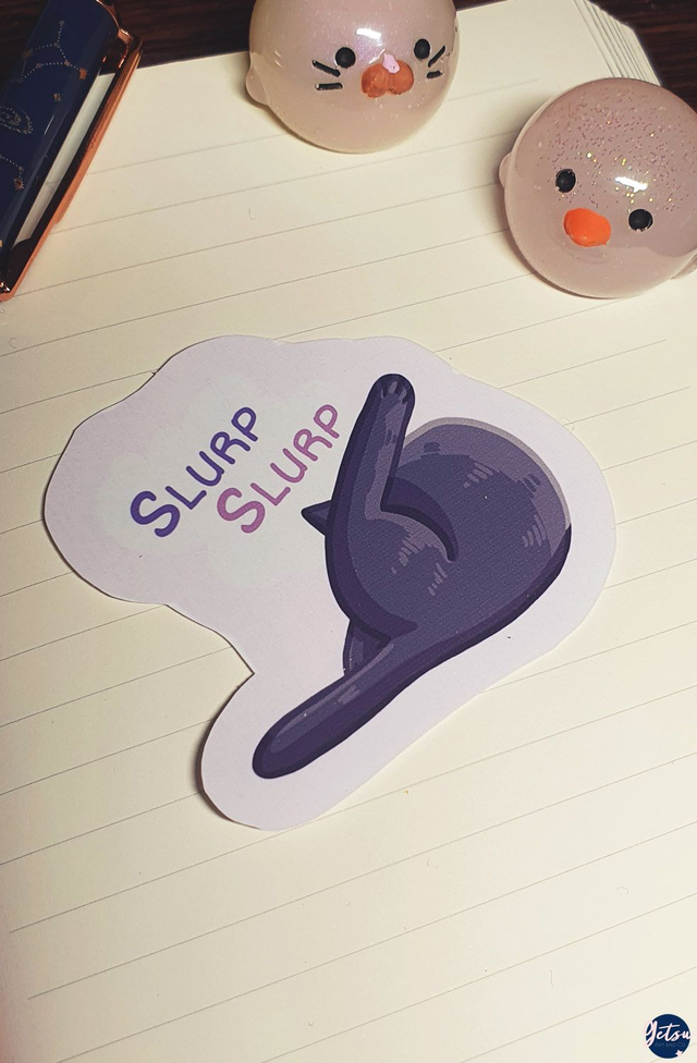 Grand sticker slurp