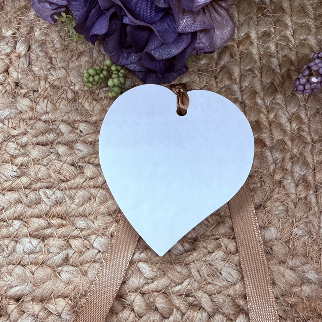 Gesso Perfumado. Coração Grande Fechado