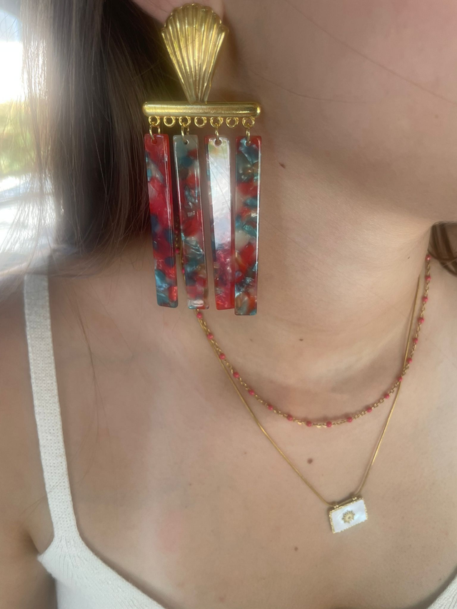 Boucle d'oreille Hélios