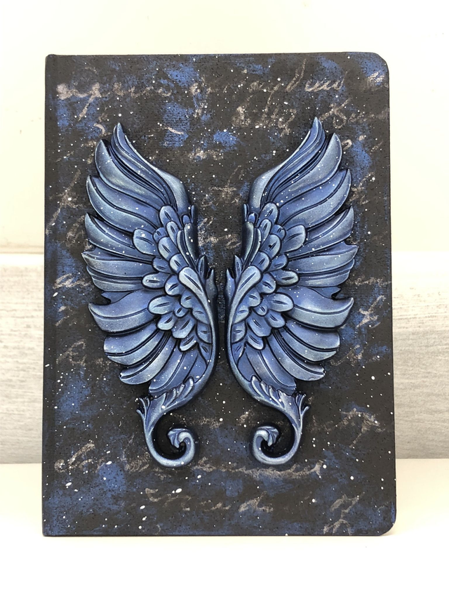 Carnet Angel Wings Blue