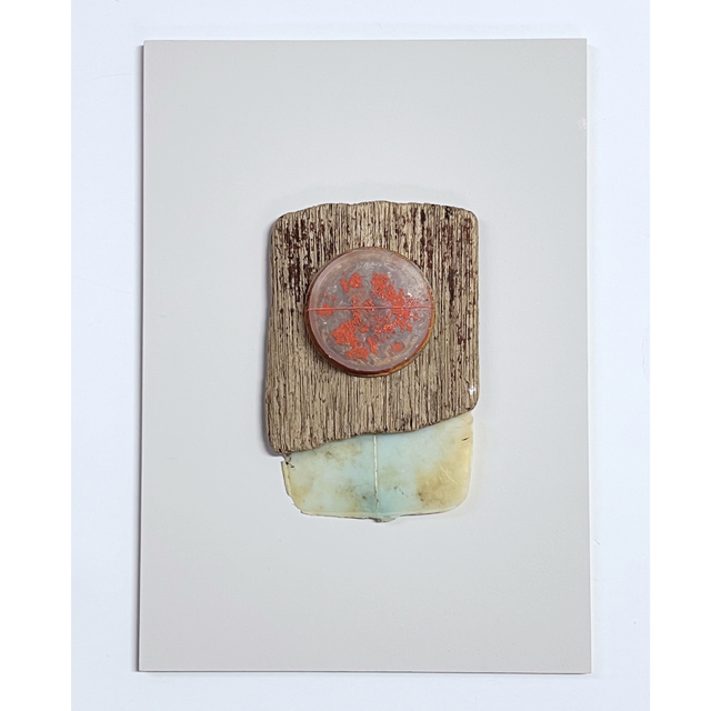 Orange Pop - 3D wall sculpture