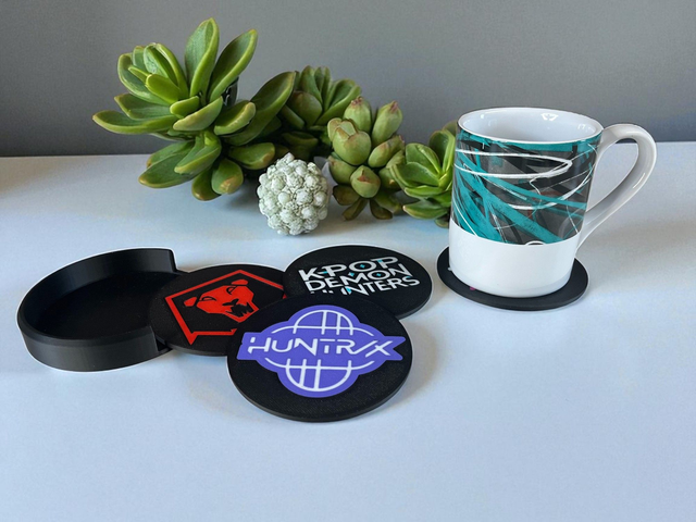 K-Pop Demon Hunters Inspired Coasters 