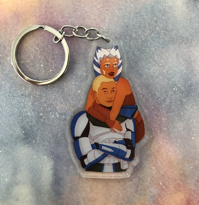 Star Wars - Rex &amp; Ahsoka Keychain-K22
