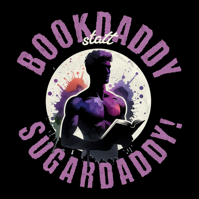 Sticker "Bookdaddy statt Sugardaddy"