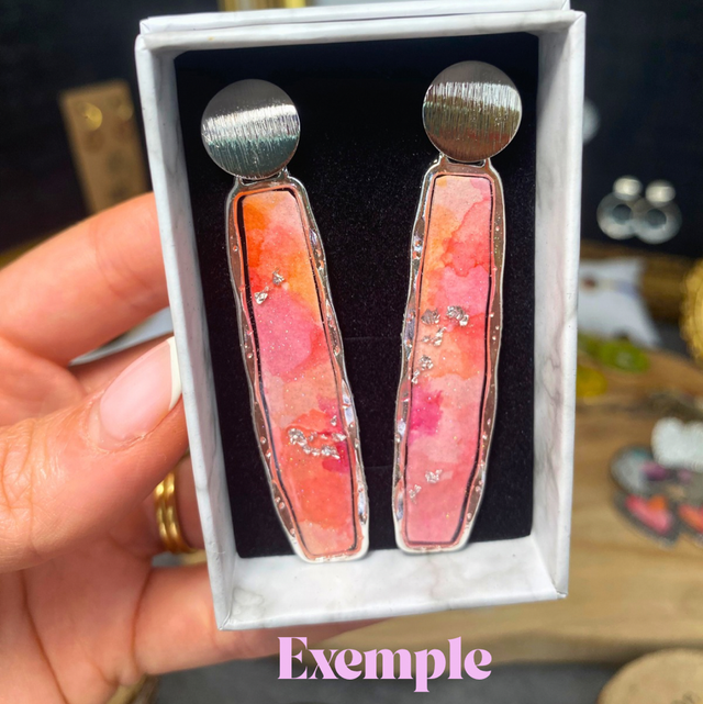 Allongées argentées 