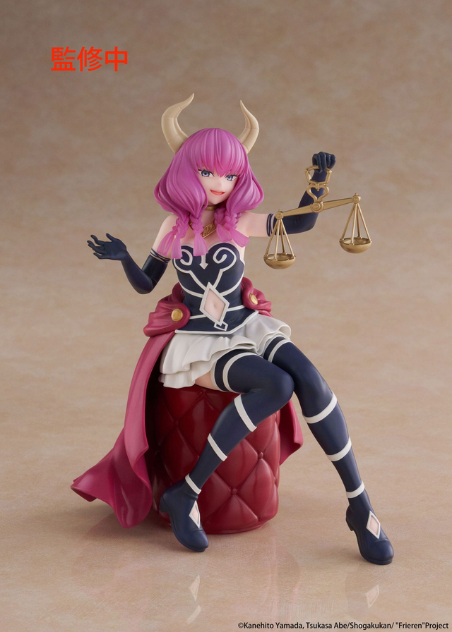 (Preordine) Aura the Guillotine - Frieren: Beyond Journey's End - Desktop Cute Figure 13cm ⚖️😈