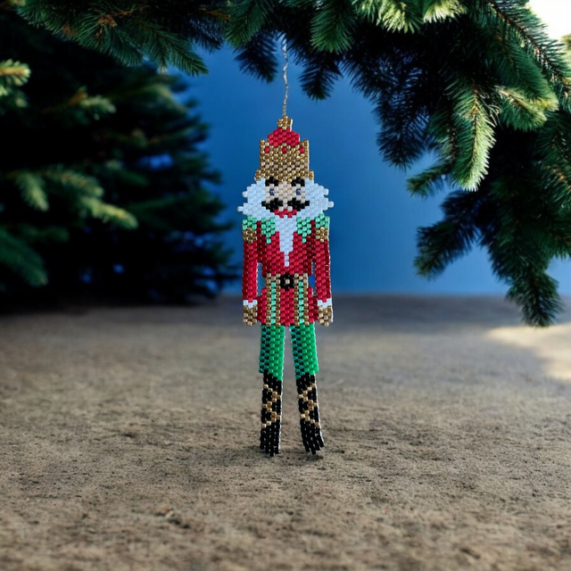 Déco de sapin - Casse noisette