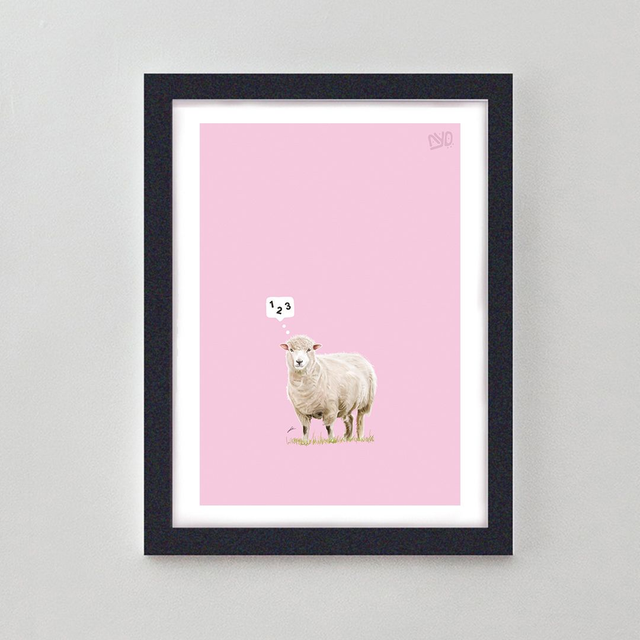 Counting Sheep (Fine Art Print)