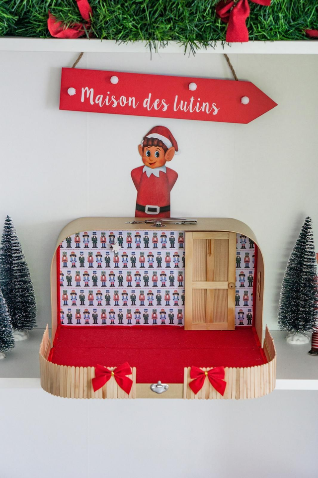 Valise magique - motif soldats casse Noisette