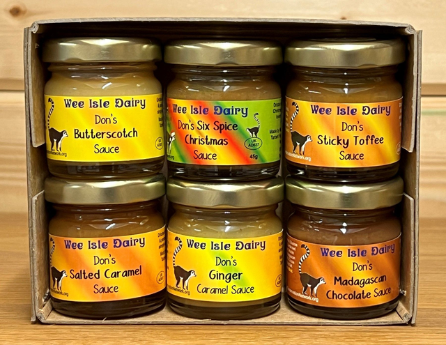 Dessert Sauces - Gift Box of 6 x 45g sauces