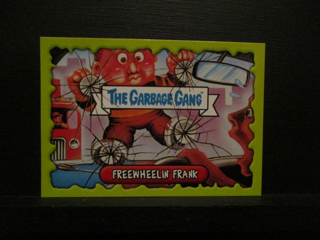 Freewheelin' Frank - (Topps) The Garbage Gang Original Trading Card #8