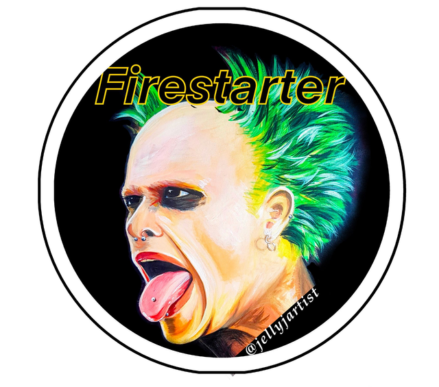 FIRESTARTER KEITH FLINT PRODIGY Sticker