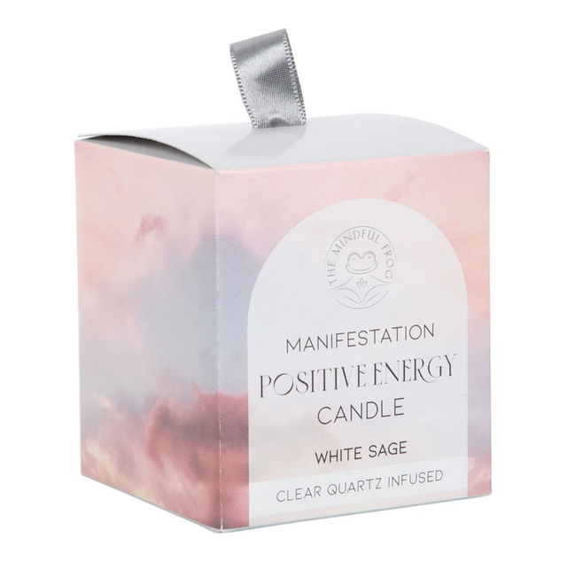 Manifestation positive energy candle