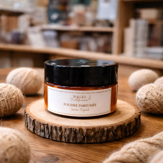 Poudre parfumée " Jardin Tropical "