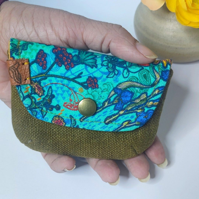 Porte monnaie en tissu, accessoire de sac, porte monnaie femme