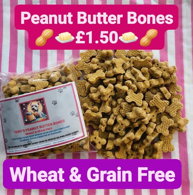 Peanut Butter Bones