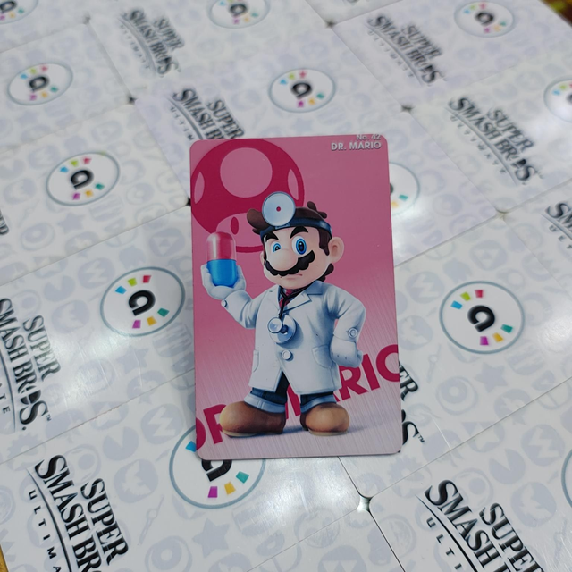Tarjeta Amiibo Dr. Mario / Smash Bros