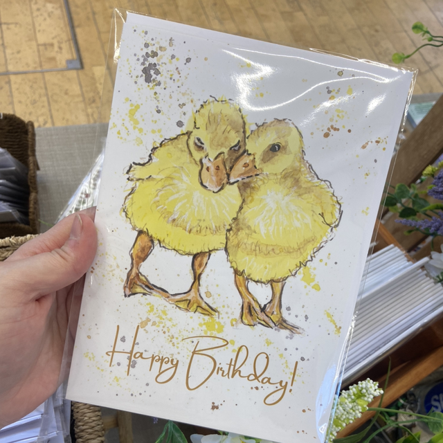 Chicks Birthday A5 Card