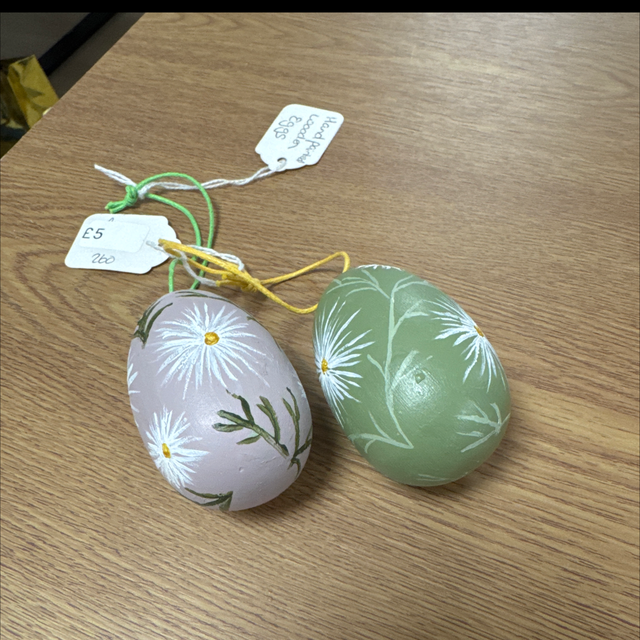 Hand painted eggs 